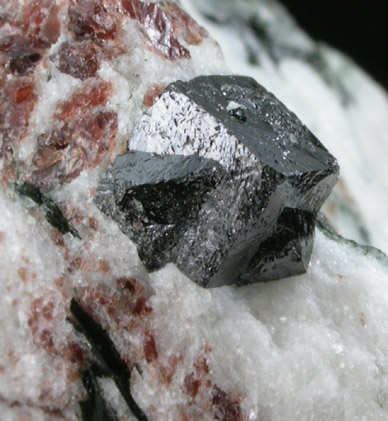 Loparite-(Ce) from Khibiny Massif, Kola Peninsula, Murmanskaja Oblast', Northern Region, Russia (Type Locality for Loparite-(Ce))