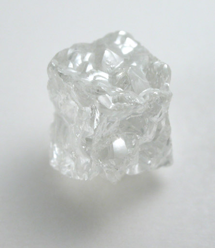 Diamond (1.60 carat colorless cubic crystals) from Magna Egoli Mine, between Bo and Kenema, Sierra Leone