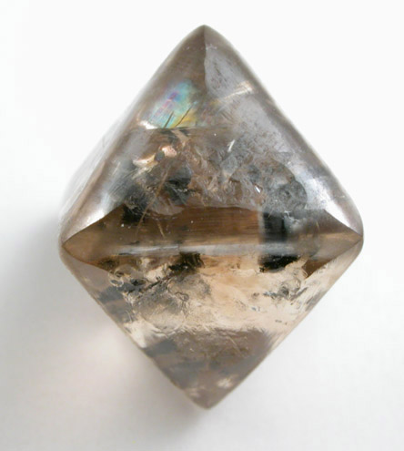 Diamond (12.19 carat brown octahedral crystal) from Argyle Mine, Kimberley, Western Australia, Australia