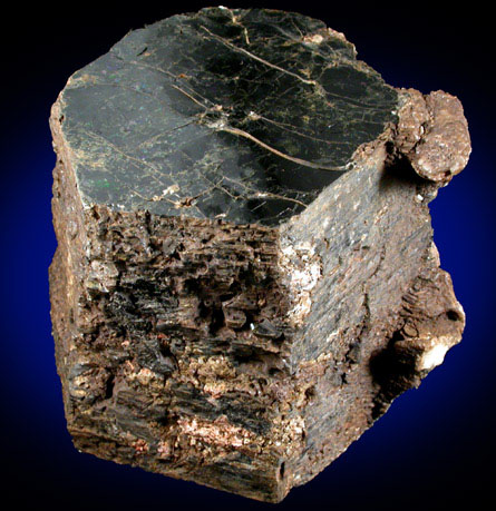 Lepidomelane (Fe-rich mica) from Davis Hill, Bancroft, Ontario, Canada