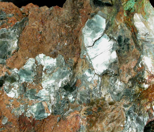 Clinochlore from Tilly Foster Iron Mine, near Brewster, Putnam County, New York