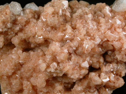 Analcime on Gmelinite from Five Islands, Nova Scotia, Canada