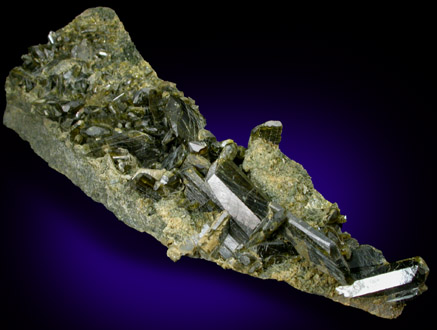 Epidote from Pinchin Marble Quarry, Malone, Ontario, Canada