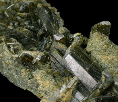 Epidote from Pinchin Marble Quarry, Malone, Ontario, Canada