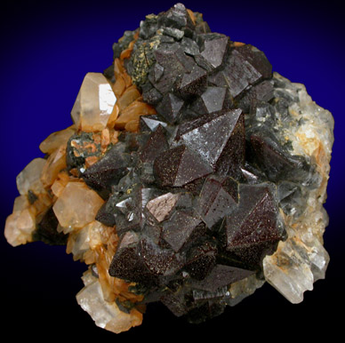 Quartz, Calcite, Pyrite, Hematite from Wawa, Ontario, Canada