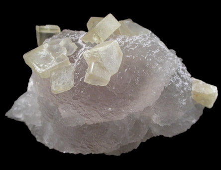 Fluorite with Barite from Rock Candy Mine, Grand Forks, British Columbia, Canada