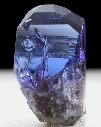 Zoisite var. Tanzanite from Merelani Hills, western slope of Lelatama Mountains, Arusha Region, Tanzania (Type Locality for Tanzanite)