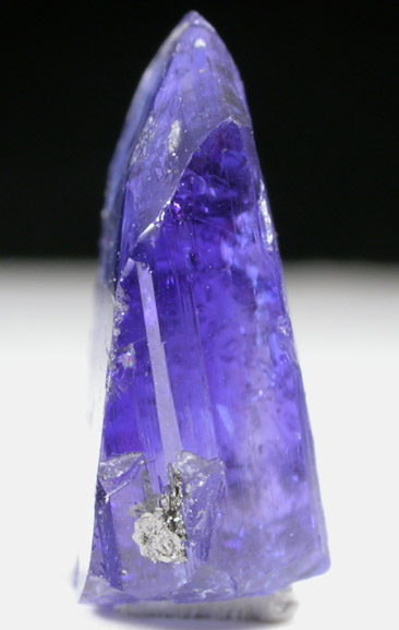 Zoisite var. Tanzanite from Merelani Hills, western slope of Lelatama Mountains, Arusha Region, Tanzania (Type Locality for Tanzanite)