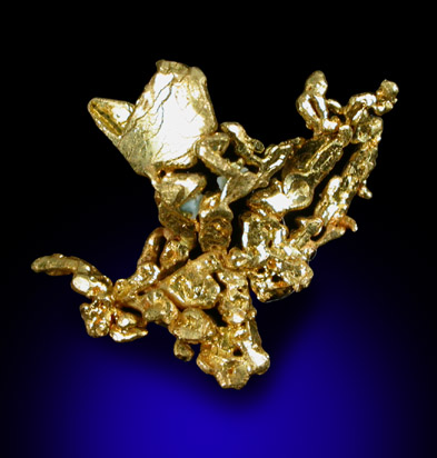 Gold from Eagle's Nest Mine, Placer County, California