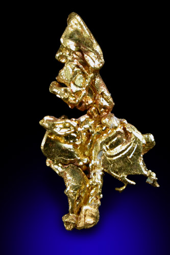 Gold from Eagle's Nest Mine, Placer County, California