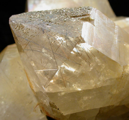 Quartz with Rutile inclusions from Bavaria, Germany