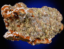 Mimetite and Calcite from Tsumeb Mine, Otavi-Bergland District, Oshikoto, Namibia