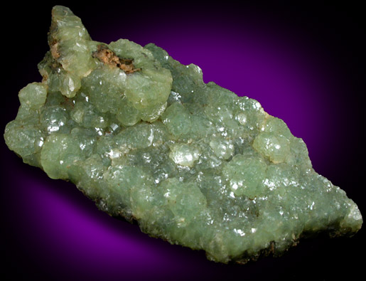 Prehnite from Lane's Quarry, Westfield, Hampden County, Massachusetts