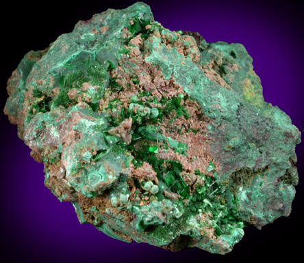Torbernite from Kolwezi Mining District, 240 km WNW of Lubumbashi, Katanga Copperbelt, Lualaba Province, Democratic Republic of the Congo