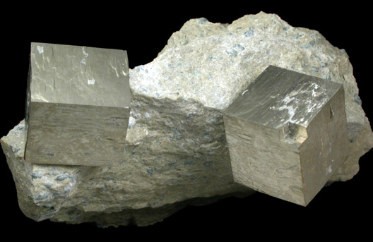 Pyrite from Ampliacin a Victoria Mine, Navajn, La Rioja, Spain