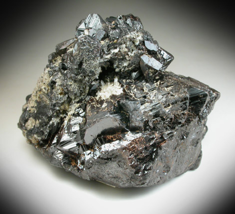 Cassiterite (twinned crystals) from Horni Slavkov (Schlaggenwald), Cechy (Bohemia), Czech Republic