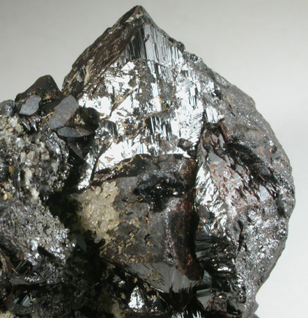 Cassiterite (twinned crystals) from Horni Slavkov (Schlaggenwald), Cechy (Bohemia), Czech Republic