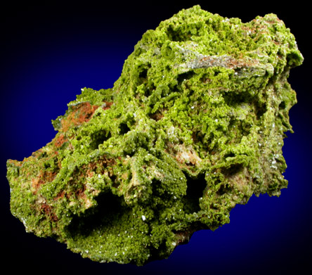 Pyromorphite with Pyrophyllite from Allah Cooper (Valcooper) Mine, Contrary Creek District, near Mineral, Louisa County, Virginia
