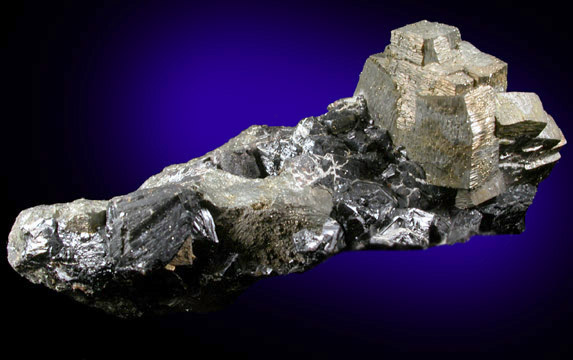 Pyrite and Sphalerite from Nanisivik Mine, Block 11 south, Baffin Island, Nunavut, Canada