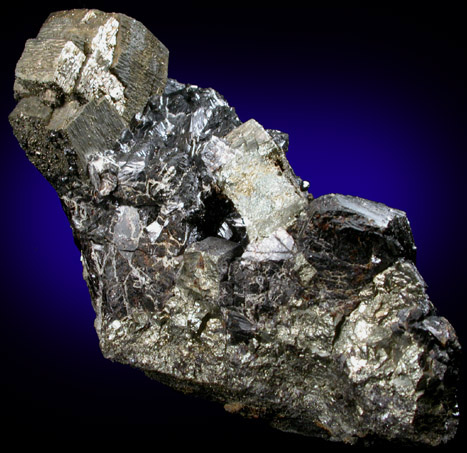 Pyrite and Sphalerite from Nanisivik Mine, Block 11 south, Baffin Island, Nunavut, Canada