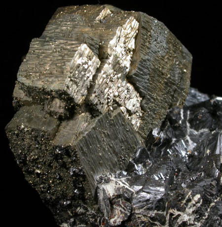 Pyrite and Sphalerite from Nanisivik Mine, Block 11 south, Baffin Island, Nunavut, Canada