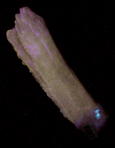 Celestine with Calcite from Dundas Quarry, Dundas Ontario, Canada