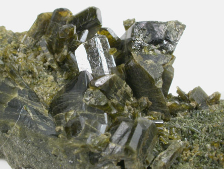 Epidote from Pinchin Marble Quarry, Malone, Ontario, Canada