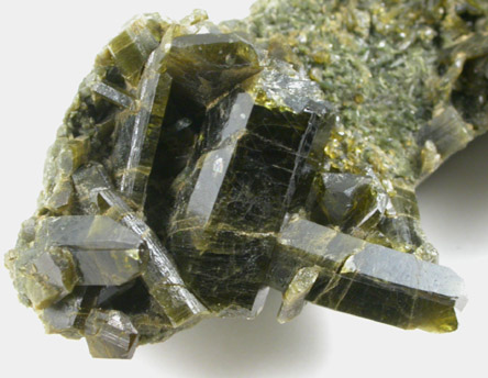 Epidote from Pinchin Marble Quarry, Malone, Ontario, Canada