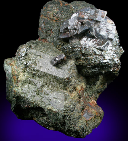 Titanite and Pyroxene from Smart Mine Property, Lake Clear, Ontario, Canada