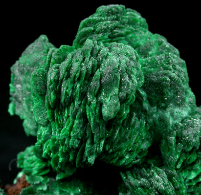 Malachite from Bisbee, Warren District, Cochise County, Arizona