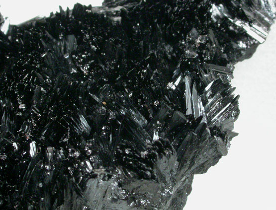 Manganite with Quartz from Caland Mine, Atikokan, Ontario, Canada