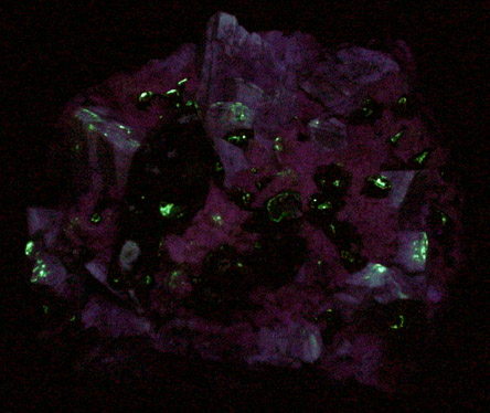 Microcline, Smoky Quartz, Albite, Hyalite Opal from Moat Mountain, Hale's Location, Carroll County, New Hampshire