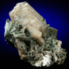 Catapleiite, Aegirine, Elpidite from De-Mix Quarry, Mont Saint-Hilaire, Québec, Canada