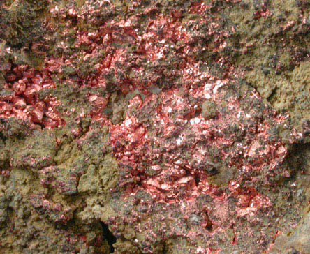 Copper (crystallized) from Southwest Mine, Bisbee, Warren District, Cochise County, Arizona