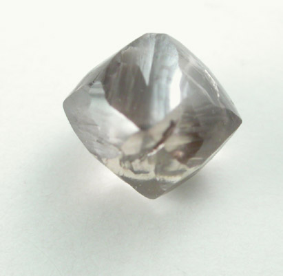 Diamond (0.63 carat brown dodecahedral crystal) from Northern Cape Province, South Africa