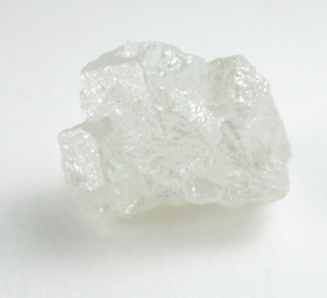 Diamond (1.53 carat colorless crystal cluster) from Magna Egoli Mine, Zimmi property along the Sewa River, Sierra Leone