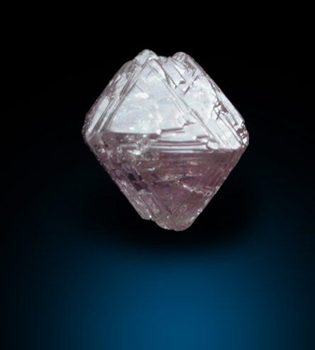 Diamond (0.59 carat purple octahedral crystal) from Argyle Mine, Kimberley, Western Australia, Australia