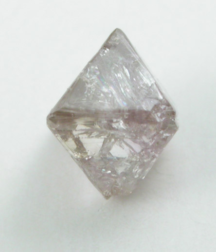 Diamond (0.48 carat purple octahedral crystal) from Argyle Mine, Kimberley, Western Australia, Australia