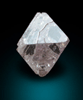Diamond (0.84 carat pink octahedral crystal) from Argyle Mine, Kimberley, Western Australia, Australia