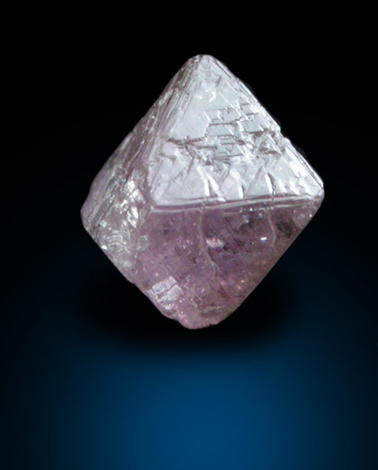 Diamond (0.48 carat purple octahedral crystal) from Argyle Mine, Kimberley, Western Australia, Australia