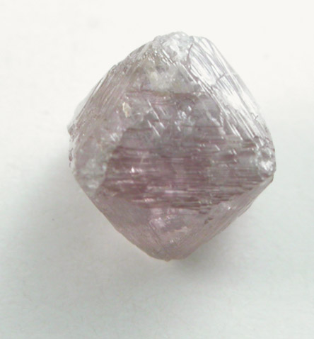 Diamond (0.42 carat pink-gray octahedral crystal) from Argyle Mine, Kimberley, Western Australia, Australia