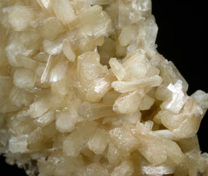 Stilbite and Heulandite from Interstate Route 78 road construction, Summit, Union County, New Jersey