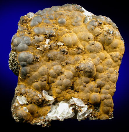 Goethite, Calcite, Pyrite from Penberthy Croft Mine, Cornwall, England