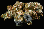 Pyrite with Hematite from Pilot Knob Mine, Iron County, Missouri