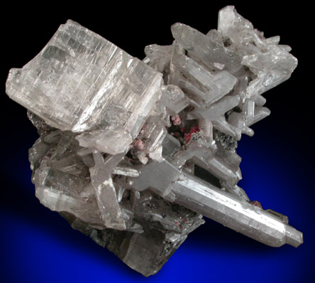 Cerussite (twinned crystals) from Tsumeb Mine, Otavi-Bergland District, Oshikoto, Namibia