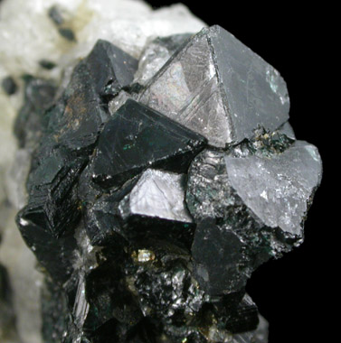 Gahnite and Pyrite from Davis Mine, Rowe, Franklin County, Massachusetts