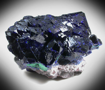 Azurite from Milpillas Mine, Cuitaca, Sonora, Mexico