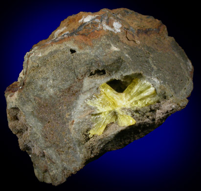 Legrandite with Smithsonite from Flor de Pea Mine, Lampazos, Nuevo Leon, Mexico (Type Locality for Legrandite)