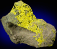 Tyuyamunite from Ridenaur Mine, Prospect Canyon District, Coconino County, Arizona