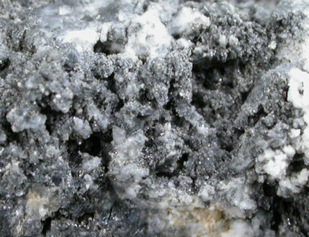 Acanthite pseudomorphs after Argentite from Bocamina de Valencia (Mina de San Cayetano de la Valenciana), Guanajuato, Mexico